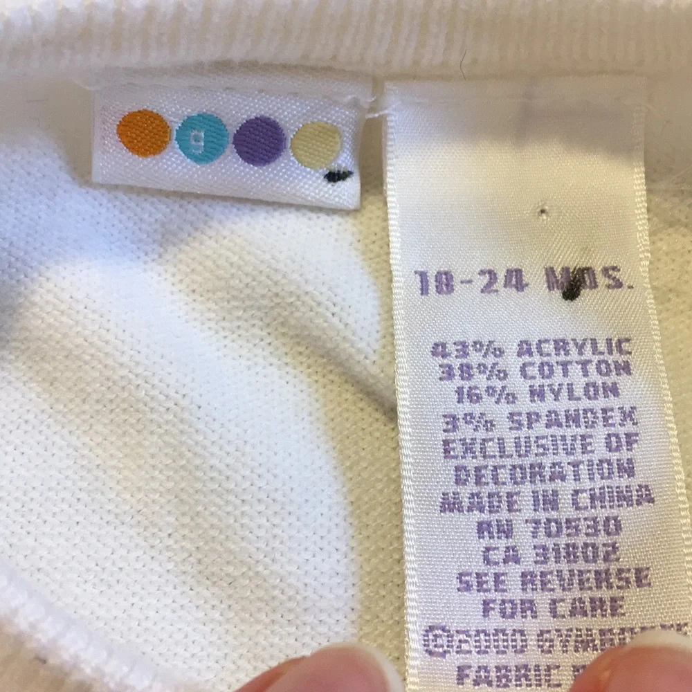 EUC Gymboree embroidered cardigan